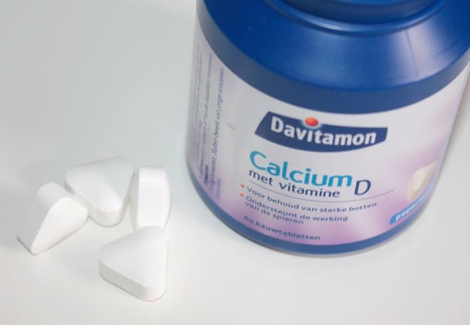 Davitamon calcium en vitamine D kauwtabletten