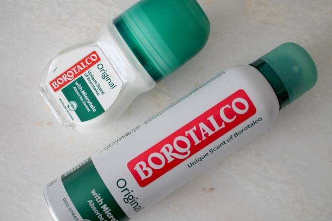 Borotalco original deodorant roller & spray