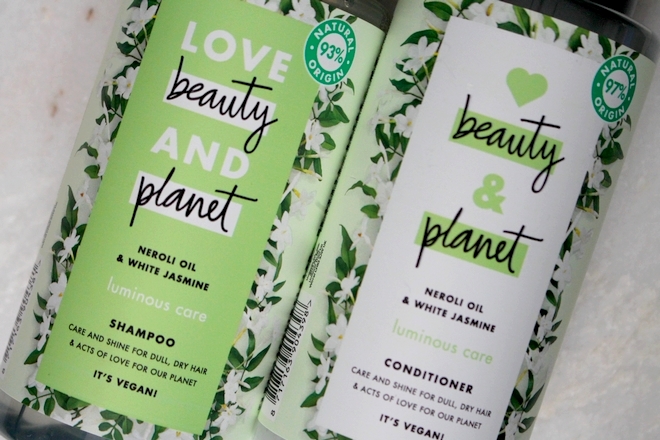 Love Beauty and Planet Luminous care shampoo & conditioner