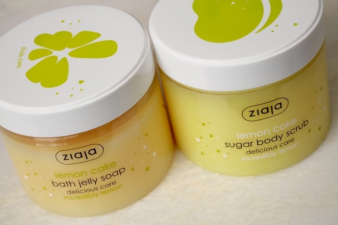 Ziaja – Lemon cake suikerscrub & geleizeep