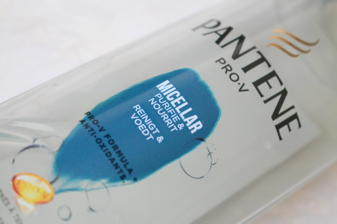 Pantene Pro-V micellar shampoo