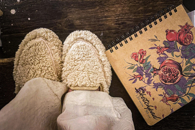 ‘No shoe’ policy in huis