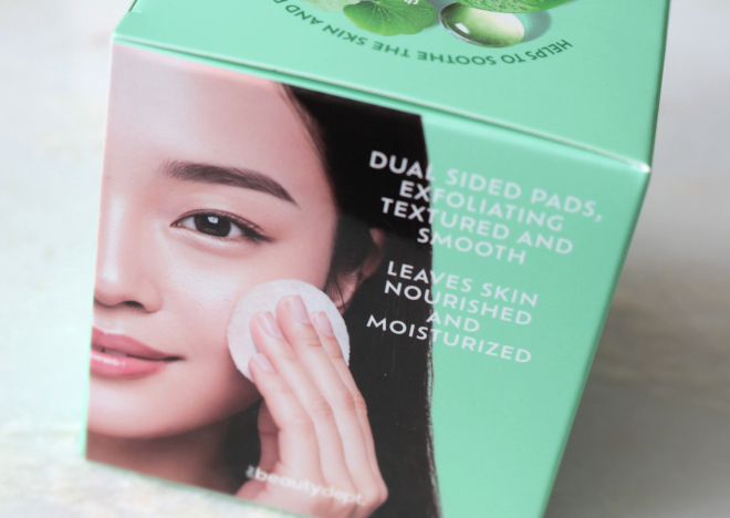 exfoliating toner pads